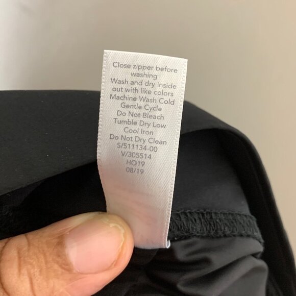 Athleta Black Radiant Jogger High Rise Pockets Size 12 - Picture 8 of 10